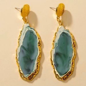 Beautiful ocean earrings
